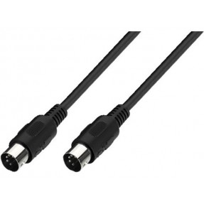 Monacor MIDI-102slsSW - Kabel MIDI 1m