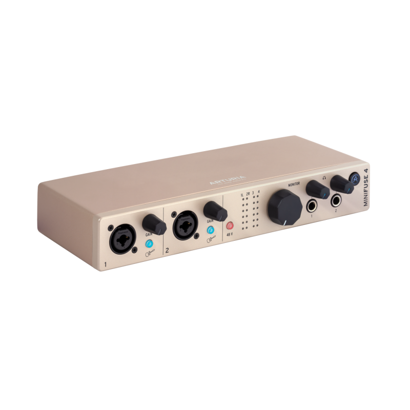 Arturia MiniFuse 4 Champagne - Interfejs Audio / Bezpłatne wsparcie techniczne - 2 - Interfejsy audio - Interfejs audio Arturia Arturia MiniFuse 4 Champagne - Interfejs Audio / Bezpłatne wsparcie techniczne - 2 - Interfejsy audio - Interfejs audio Arturia