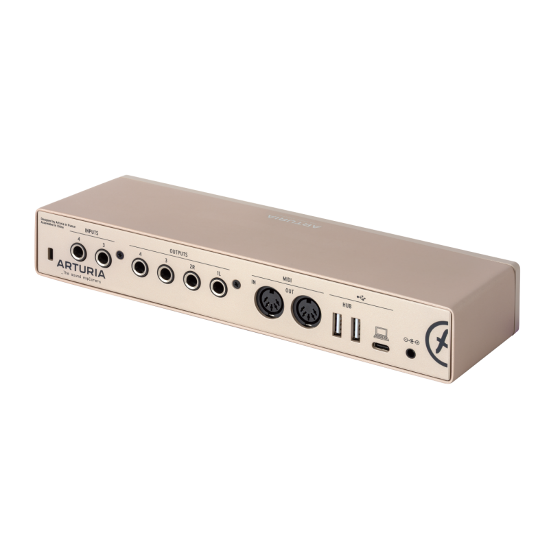 Arturia MiniFuse 4 Champagne - Interfejs Audio / Bezpłatne wsparcie techniczne - 3 - Interfejsy audio - Interfejs audio Arturia Arturia MiniFuse 4 Champagne - Interfejs Audio / Bezpłatne wsparcie techniczne - 3 - Interfejsy audio - Interfejs audio Arturia
