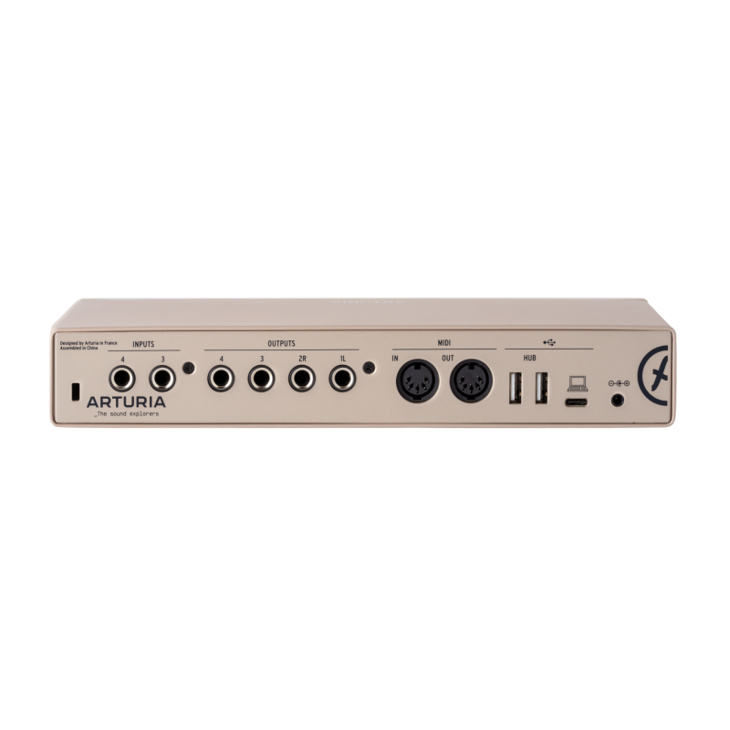 Arturia MiniFuse 4 Champagne - Interfejs Audio / Bezpłatne wsparcie techniczne - 5 - Interfejsy audio - Interfejs audio Arturia Arturia MiniFuse 4 Champagne - Interfejs Audio / Bezpłatne wsparcie techniczne - 5 - Interfejsy audio - Interfejs audio Arturia