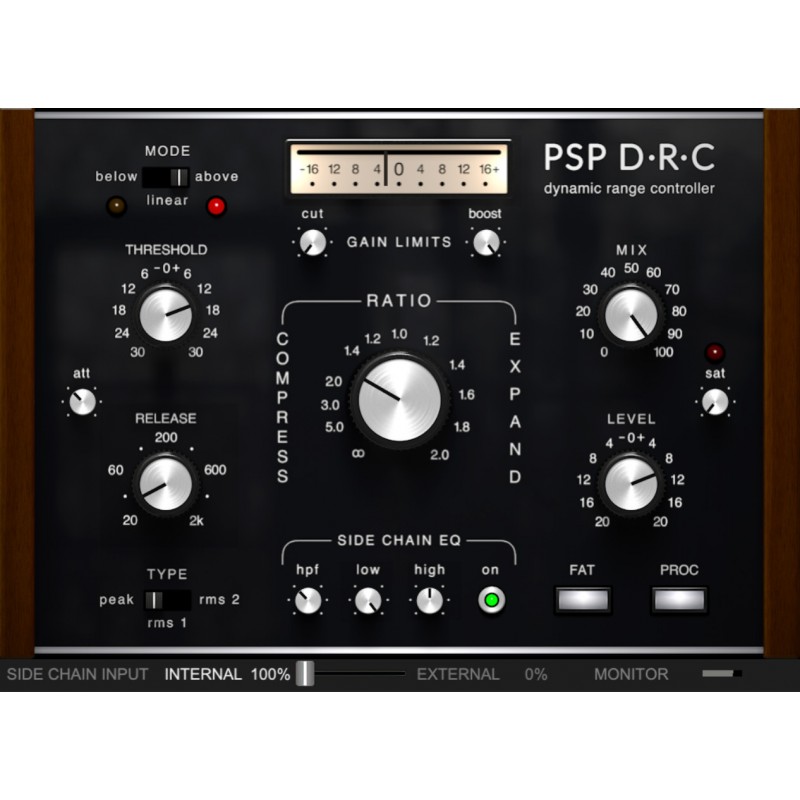 PSP Audioware DRC Wtyczka VST - 1 - Efekty (wtyczki VST, VSTi, TDM, RTAS itp.)) - PSP DRC to nowa, potężna wtyczka VST procesor PSP Audioware DRC Wtyczka VST - 1 - Efekty (wtyczki VST, VSTi, TDM, RTAS itp.)) - PSP DRC to nowa, potężna wtyczka VST procesor