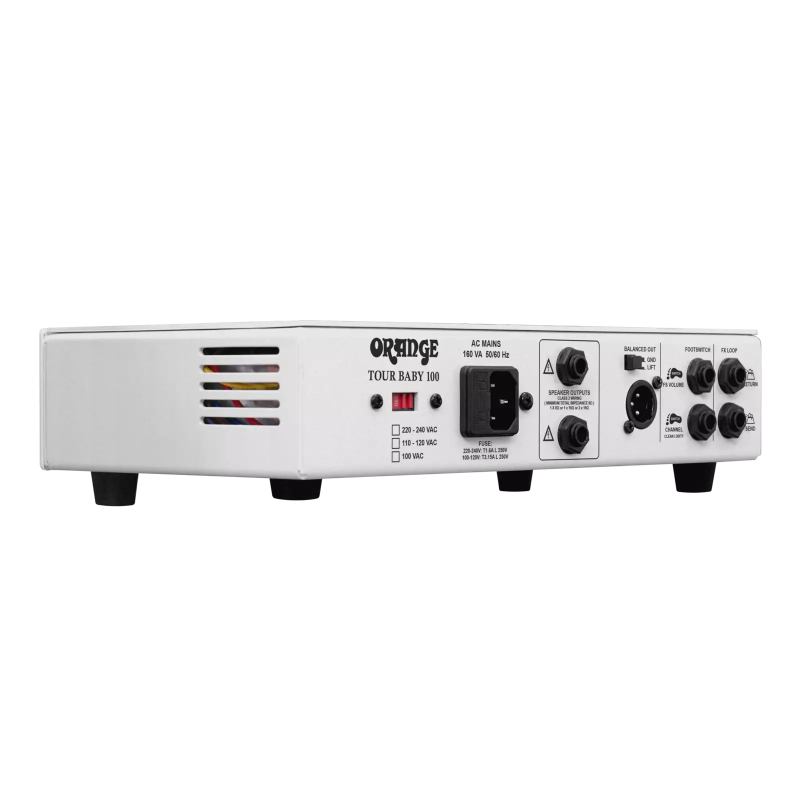 Orange Tour Baby 100 wzmacniacz gitarowy, głowa gitarowa 100W - 3 - Głowy gitarowe - Głowa gitarowa Tour Baby to potężny, ale pr