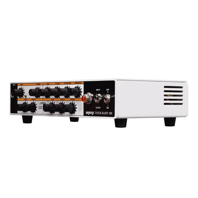 Orange Tour Baby 100 wzmacniacz gitarowy, głowa gitarowa 100W - 2 - Głowy gitarowe - Głowa gitarowa Tour Baby to potężny, ale pr