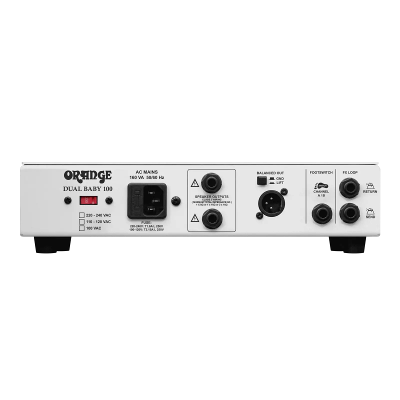 Orange Dual Baby 100 wzmacniacz gitarowy, głowa gitarowa 100W - 5 - Głowy gitarowe - Głowa gitarowa Orange Dual Baby to behemot Orange Dual Baby 100 wzmacniacz gitarowy, głowa gitarowa 100W - 5 - Głowy gitarowe - Głowa gitarowa Orange Dual Baby to behemot