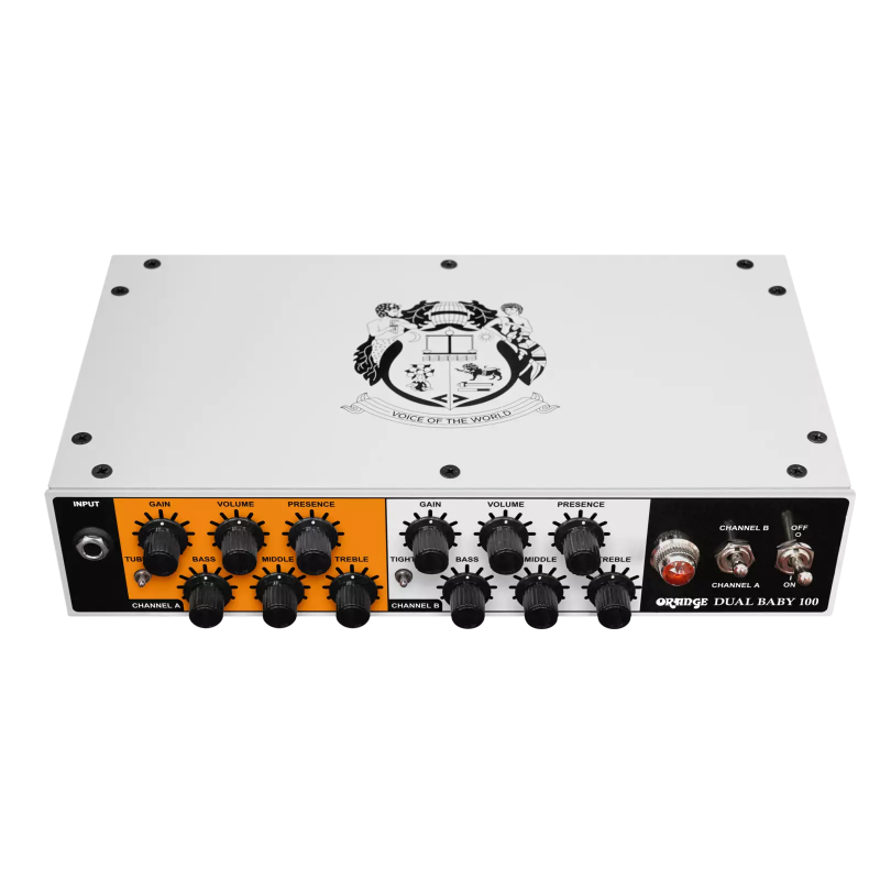 Orange Dual Baby 100 wzmacniacz gitarowy, głowa gitarowa 100W - 6 - Głowy gitarowe - Głowa gitarowa Orange Dual Baby to behemot Orange Dual Baby 100 wzmacniacz gitarowy, głowa gitarowa 100W - 6 - Głowy gitarowe - Głowa gitarowa Orange Dual Baby to behemot