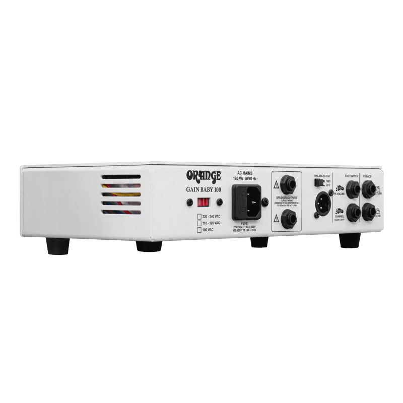 Orange Gain Baby 100 wzmacniacz gitarowy, głowa gitarowa 100W - 4 - Głowy gitarowe - Kompaktowy i lekki wzmacniacz Gain Baby zap Orange Gain Baby 100 wzmacniacz gitarowy, głowa gitarowa 100W - 4 - Głowy gitarowe - Kompaktowy i lekki wzmacniacz Gain Baby zap