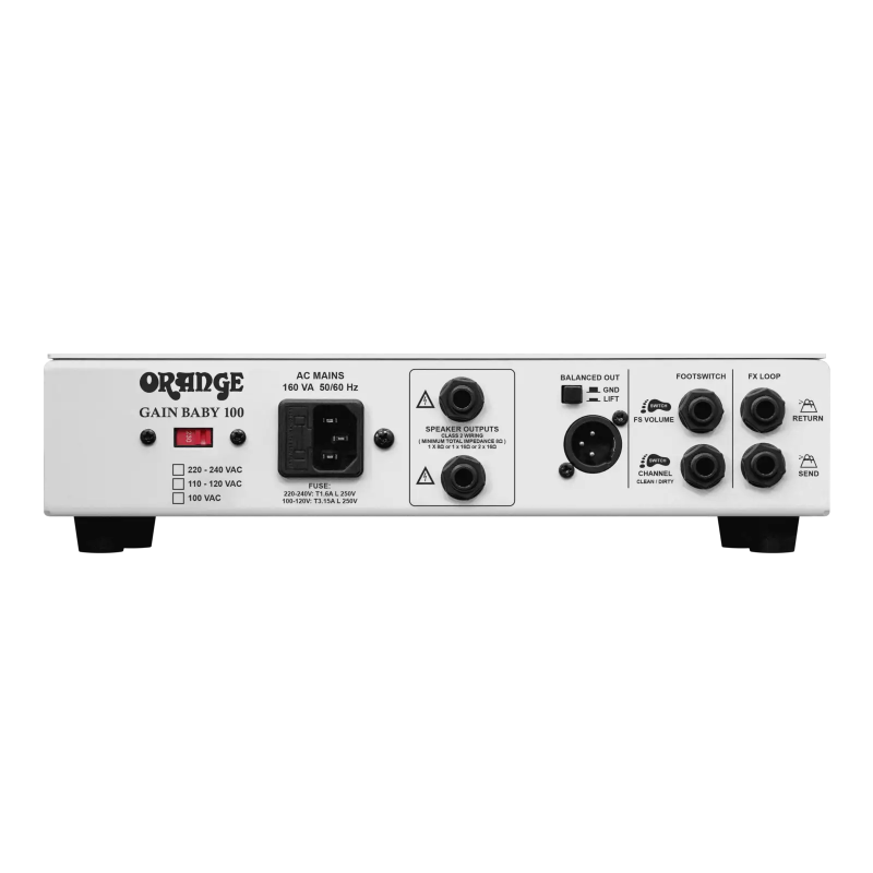 Orange Gain Baby 100 wzmacniacz gitarowy, głowa gitarowa 100W - 5 - Głowy gitarowe - Kompaktowy i lekki wzmacniacz Gain Baby zap Orange Gain Baby 100 wzmacniacz gitarowy, głowa gitarowa 100W - 5 - Głowy gitarowe - Kompaktowy i lekki wzmacniacz Gain Baby zap