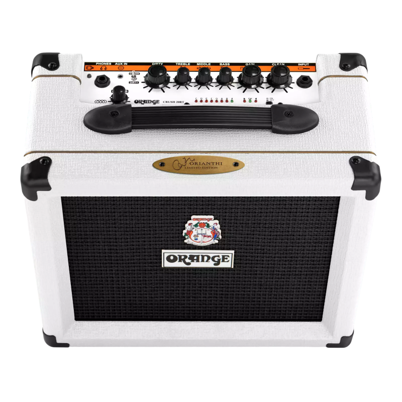Orange Crush20RT Orianthi Limited Edition - combo gitarowe 20W - 6 - Comba gitarowe - Dwukanałowy wzmacniacz tranzystorowy, 20 W Orange Crush20RT Orianthi Limited Edition - combo gitarowe 20W - 6 - Comba gitarowe - Dwukanałowy wzmacniacz tranzystorowy, 20 W