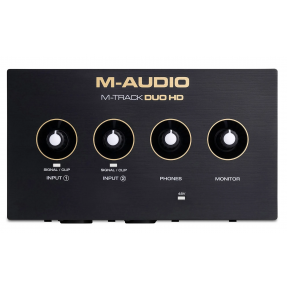 M-AUDIO M-Track DUO HD – Interfejs Audio USB - 1 - Interfejsy audio - Interfejs Audio USB 2×2, USB-C, 24-bit/192kHz, 2× combo XL