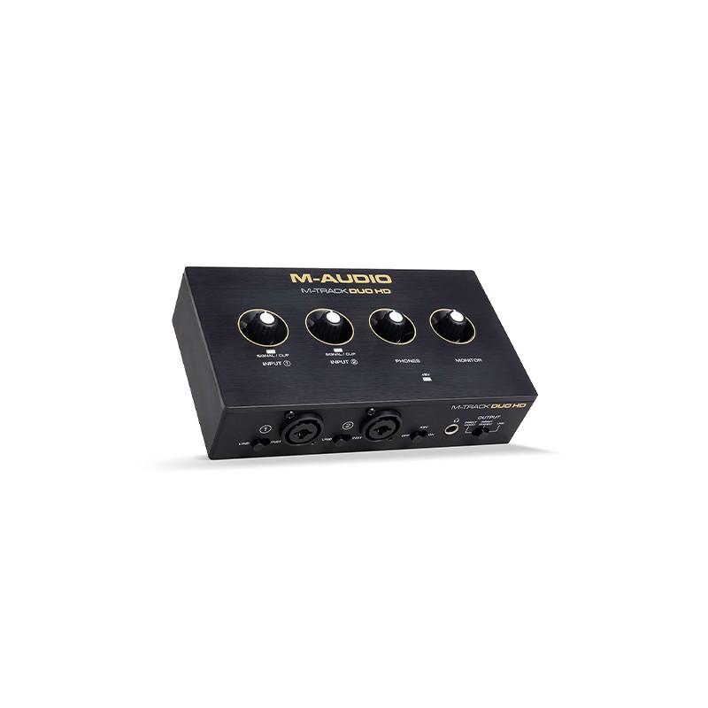 M-AUDIO M-Track DUO HD PACK - Zestaw studyjny - 2 - Zestawy studyjne - Zestaw studyjny: interfejs 2×2 USB-C 24-bit/192kHz, 2× co M-AUDIO M-Track DUO HD PACK - Zestaw studyjny - 2 - Zestawy studyjne - Zestaw studyjny: interfejs 2×2 USB-C 24-bit/192kHz, 2× co