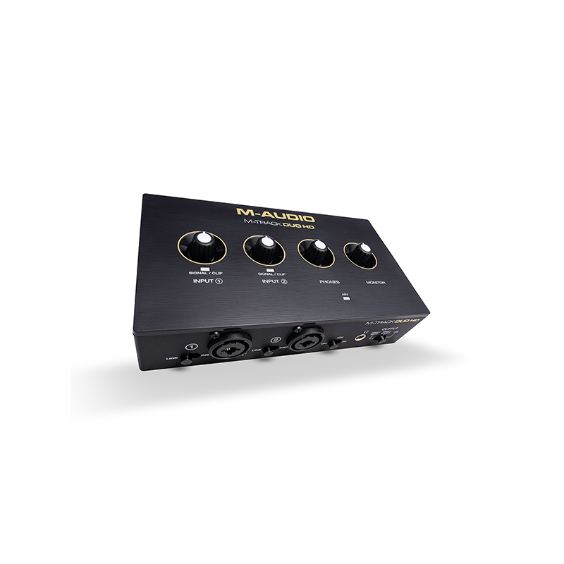 M-AUDIO M-Track DUO HD PACK - Zestaw studyjny - 5 - Zestawy studyjne - Zestaw studyjny: interfejs 2×2 USB-C 24-bit/192kHz, 2× co M-AUDIO M-Track DUO HD PACK - Zestaw studyjny - 5 - Zestawy studyjne - Zestaw studyjny: interfejs 2×2 USB-C 24-bit/192kHz, 2× co