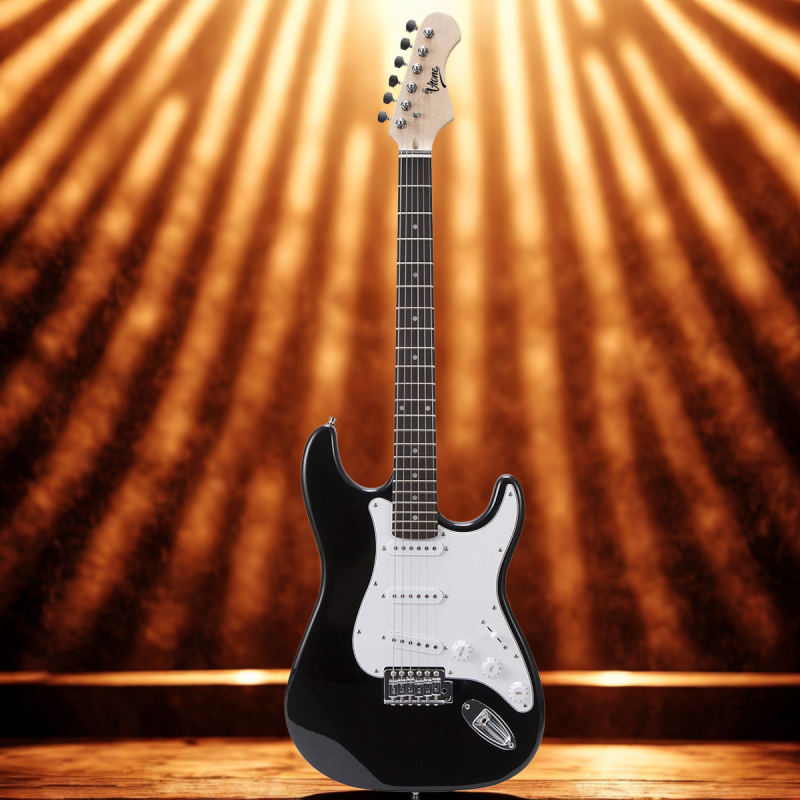 V-TONE EGA 39 BK gitara elektryczna 4/4 SSS wzmacniacz pokrowiec zestaw - 3 - Elektryczne ze wzmacniaczem - V-TONE EGA 39 BK git V-TONE EGA 39 BK gitara elektryczna 4/4 SSS wzmacniacz pokrowiec zestaw - 3 - Elektryczne ze wzmacniaczem - V-TONE EGA 39 BK git