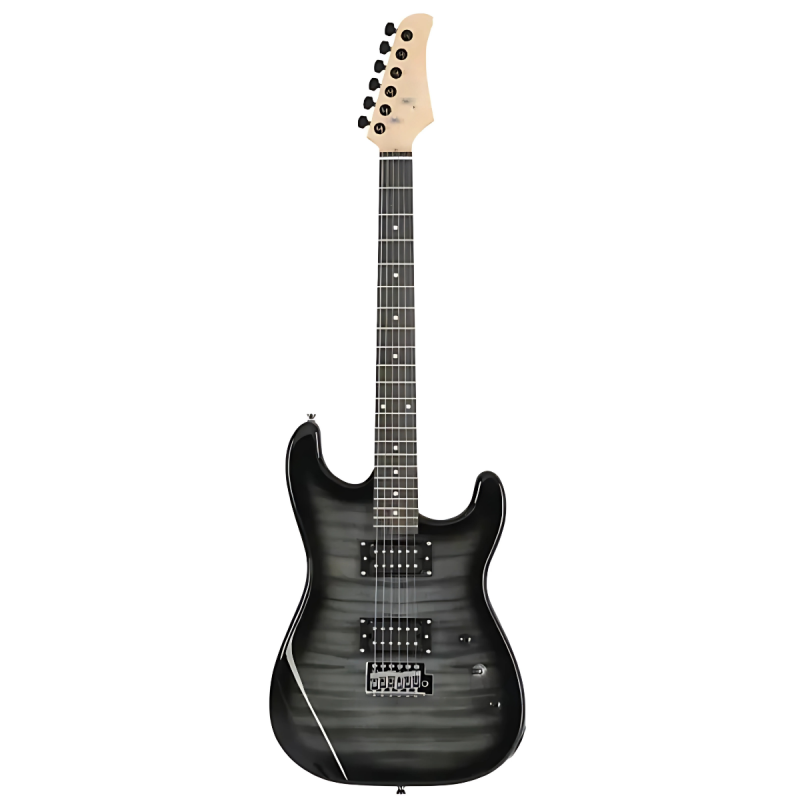 V-TONE EGW 39 GY gitara elektryczna 4/4 HH wzmacniacz pokrowiec zestaw - 3 - Elektryczne ze wzmacniaczem - V-TONE EGW 39 GY gita