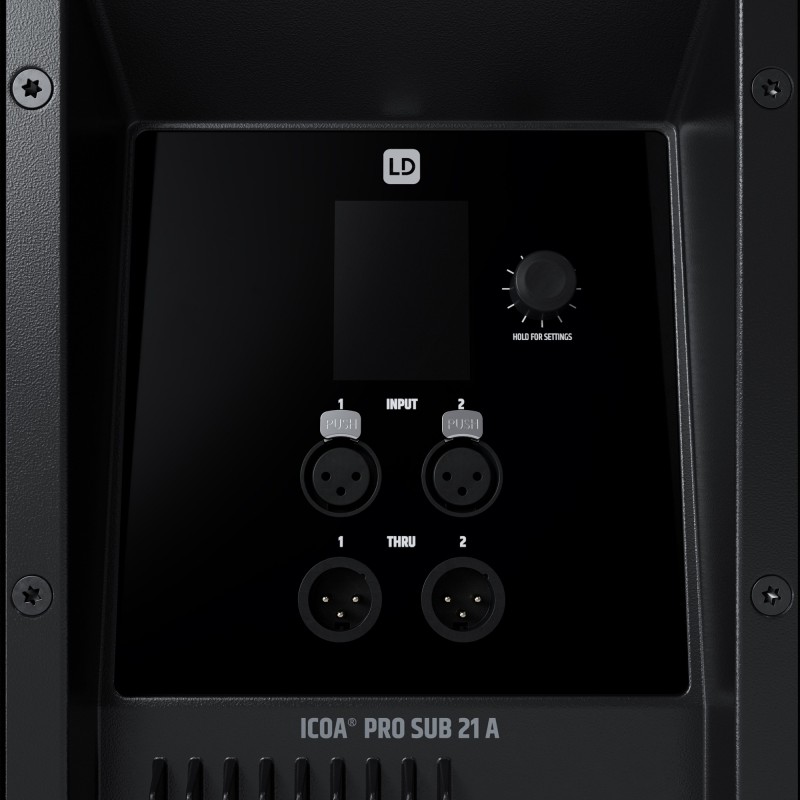 LD Systems ICOA PRO SUB 21 A - Subwoofer PA 21" o wysokiej wydajności z bass refleksem LD Systems ICOA PRO SUB 21 A - Subwoofer PA 21" o wysokiej wydajności z bass refleksem