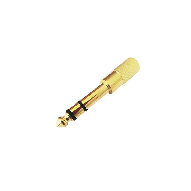 Akmuz przejściówka Gniazdo mini Jack 3,5mm - Wtyk Jack 6,3mm gold - 1 - Adaptery - Akmuz przejściówka Gniazdo mini Jack 3,5mm - Akmuz przejściówka Gniazdo mini Jack 3,5mm - Wtyk Jack 6,3mm gold - 1 - Adaptery - Akmuz przejściówka Gniazdo mini Jack 3,5mm -