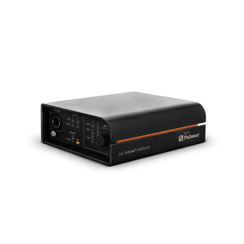 Palmer RIVER lahn - Interfejs Dante 2x2 Palmer RIVER lahn - Interfejs Dante 2x2