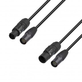 Adam Hall Cables 5 STAR H TCON N 0300 - Kabel hybrydowy Neutrik etherCON x TRUE1 3 m