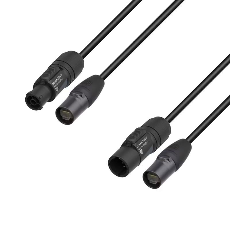 Adam Hall Cables 5 STAR H TCON N 0300 - Kabel hybrydowy Neutrik etherCON x TRUE1 3 m Adam Hall Cables 5 STAR H TCON N 0300 - Kabel hybrydowy Neutrik etherCON x TRUE1 3 m