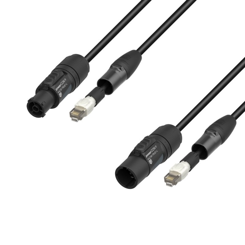 Adam Hall Cables 5 STAR H TCON N 0300 - Kabel hybrydowy Neutrik etherCON x TRUE1 3 m Adam Hall Cables 5 STAR H TCON N 0300 - Kabel hybrydowy Neutrik etherCON x TRUE1 3 m