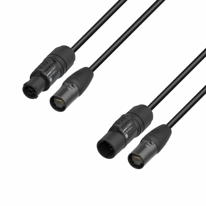 Adam Hall Cables 5 STAR H TCON N 0500 - Kabel hybrydowy Neutrik etherCON x TRUE1 5 m Adam Hall Cables 5 STAR H TCON N 0500 - Kabel hybrydowy Neutrik etherCON x TRUE1 5 m