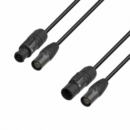 Adam Hall Cables 5 STAR H TCON N 0500 - Kabel hybrydowy Neutrik etherCON x TRUE1 5 m