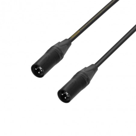 Adam Hall Cables 5 STAR DMM 0020 - Kabel przejściowy 3-stykowy męski XLR x 3-stykowy męski XLR 0,2 m