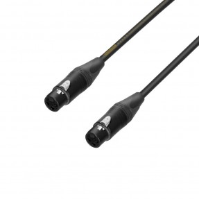 Adam Hall Cables 5 STAR DFF 0020 - Kabel przejściowy 3-stykowy żeński XLR x 3-stykowy żeński XLR 0,2 m