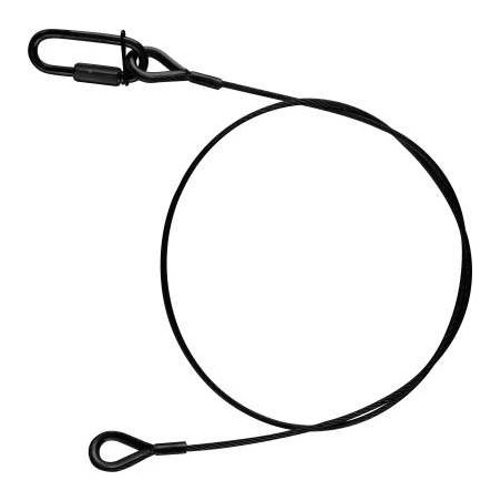 Riggatec Safety WLL 36kg Black - Szybkozłączka łańcuchowa 100 cm