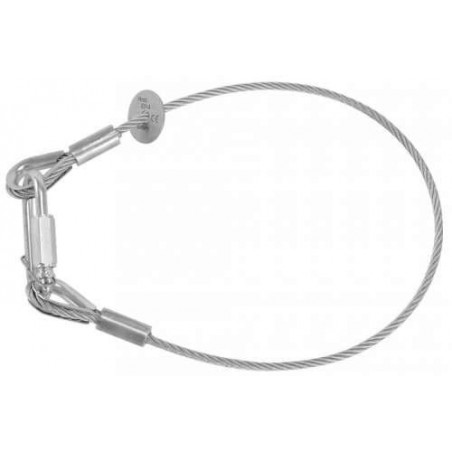 Riggatec Safety WLL 16kg Silver - Szybkozłączka łańcuchowa 100 cm