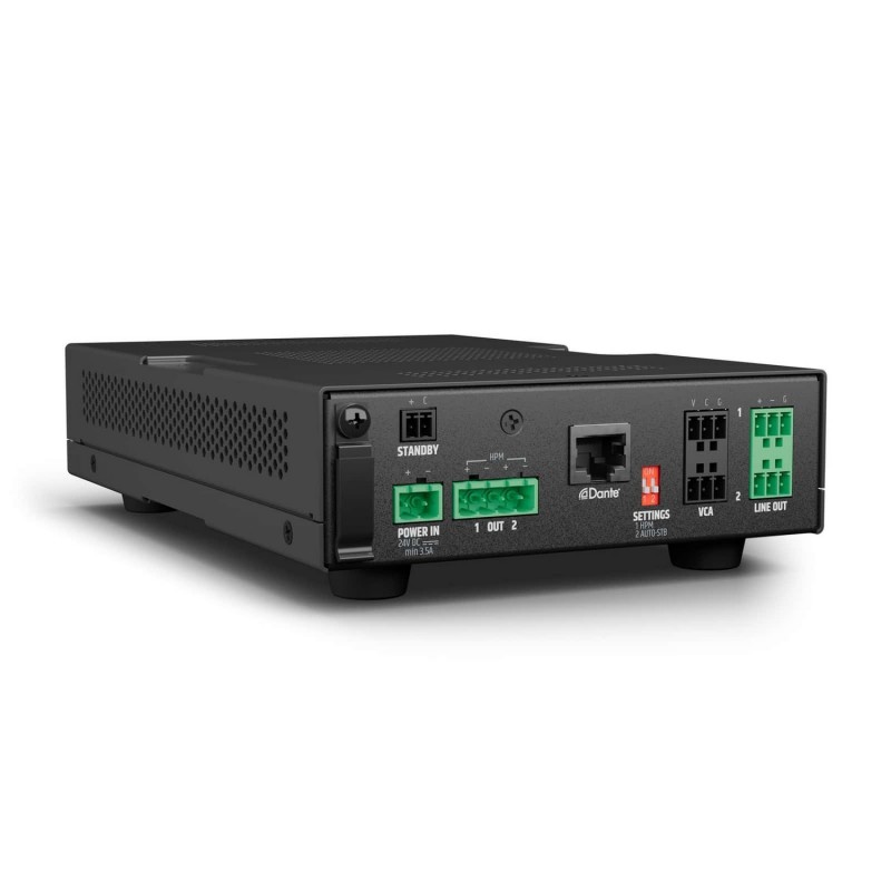 LD Systems AMP 205 D - Wzmacniacz z obsługą Dante 2x50W @ 4 Ohm LD Systems AMP 205 D - Wzmacniacz z obsługą Dante 2x50W @ 4 Ohm
