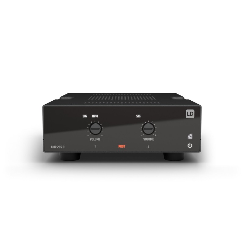LD Systems AMP 205 D - Wzmacniacz z obsługą Dante 2x50W @ 4 Ohm LD Systems AMP 205 D - Wzmacniacz z obsługą Dante 2x50W @ 4 Ohm