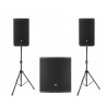 Zestaw nagłośnieniowy JBL EON, 2x kolumna EON712, 1x subwoofer EON718S statywy Zestaw nagłośnieniowy JBL EON, 2x kolumna EON712, 1x subwoofer EON718S statywy