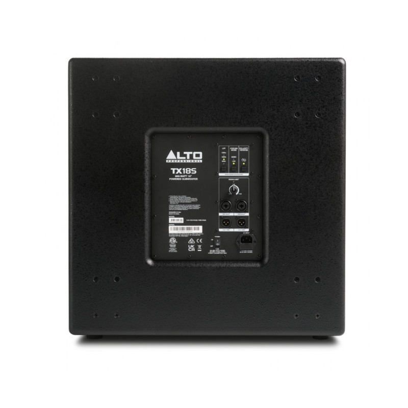 Zestaw nagłośnieniowy Alto TX, 2x kolumna TX415, 1x subwoofer TX18S statywy Zestaw nagłośnieniowy Alto TX, 2x kolumna TX415, 1x subwoofer TX18S statywy