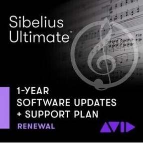 Avid by Sibelius Ultimate 1-Year Software Updates & Support - Aktualizacja i wsparcie (produkt cyfrowy)