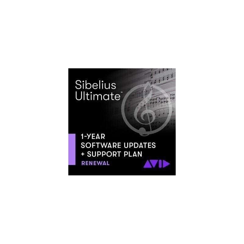 Avid by Sibelius Ultimate 1-Year Software Updates & Support - Aktualizacja i wsparcie (produkt cyfrowy) Avid by Sibelius Ultimate 1-Year Software Updates & Support - Aktualizacja i wsparcie (produkt cyfrowy)