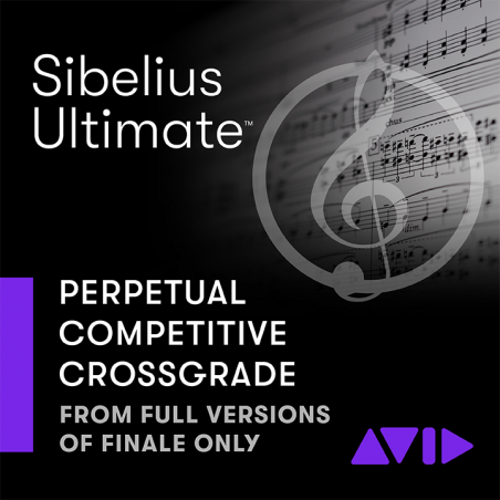 Avid by Sibelius Ultimate Perpetual Crossgrade from Finale - Crossgrade (produkt cyfrowy)