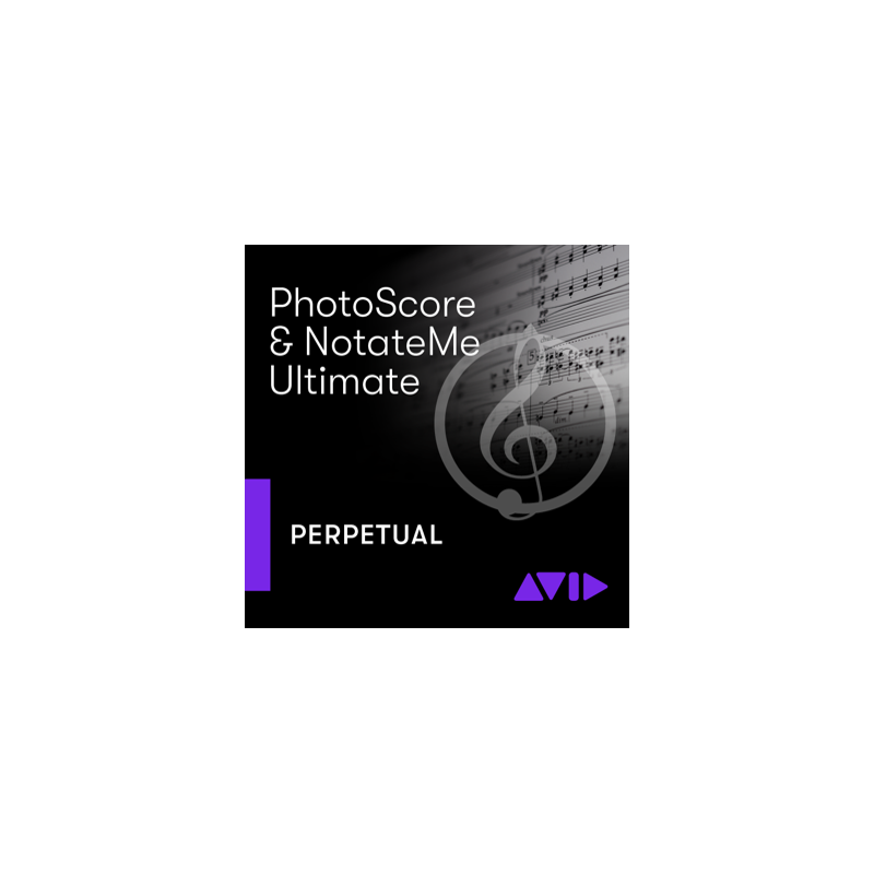 Avid Photoscore & NotateMe Ultimate - Full version (produkt cyfrowy) Avid Photoscore & NotateMe Ultimate - Full version (produkt cyfrowy)