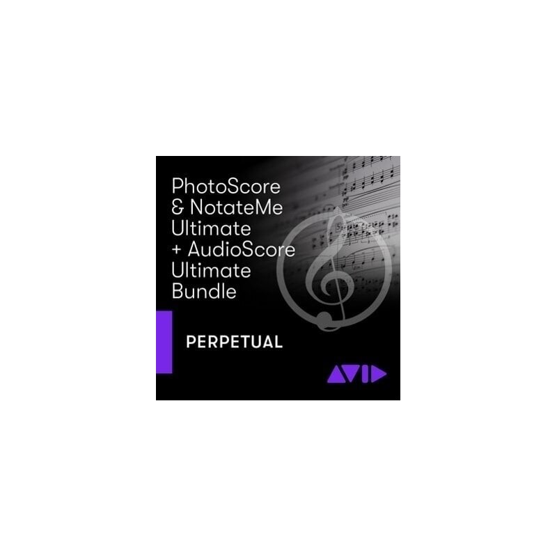 Avid Photoscore & NotateMe Ultimate & AudioScore Ultimate - Full version (produkt cyfrowy) Avid Photoscore & NotateMe Ultimate & AudioScore Ultimate - Full version (produkt cyfrowy)