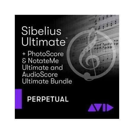 Avid by Sibelius Ultimate Perpetual & Photoscore & NotateMe Ultimate & AudioScore Ultimate - Full version (produkt cyfrowy)