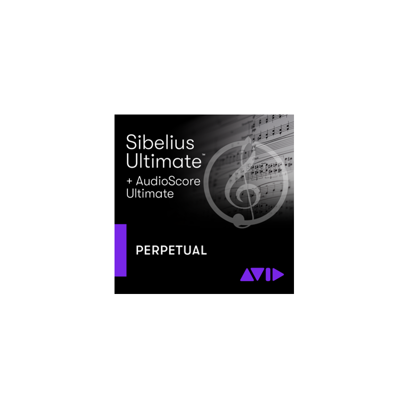 Avid by Sibelius Ultimate Perpetual & AudioScore Ultimate - Full version (produkt cyfrowy) Avid by Sibelius Ultimate Perpetual & AudioScore Ultimate - Full version (produkt cyfrowy)