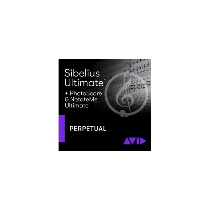 Avid by Sibelius Ultimate Perpetual & Photoscore & NotateMe Ultimate - Full version (produkt cyfrowy) Avid by Sibelius Ultimate Perpetual & Photoscore & NotateMe Ultimate - Full version (produkt cyfrowy)