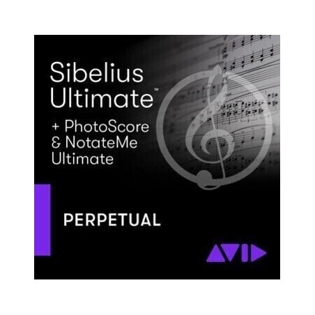 Avid by Sibelius Ultimate Perpetual & Photoscore & NotateMe Ultimate - Full version (produkt cyfrowy)