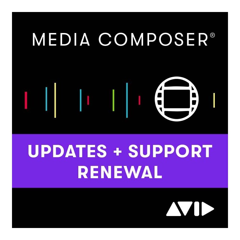 Avid Media Composer 1-Year Updates & Support Renewal - Odnowienie aktualizacji i wsparcia (produkt cyfrowy) Avid Media Composer 1-Year Updates & Support Renewal - Odnowienie aktualizacji i wsparcia (produkt cyfrowy)