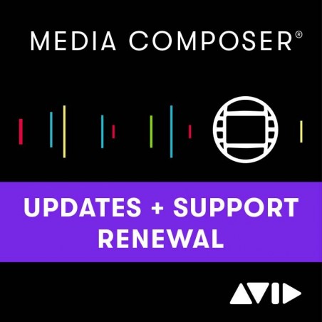 Avid Media Composer 1-Year Updates & Support Renewal - Odnowienie aktualizacji i wsparcia (produkt cyfrowy)