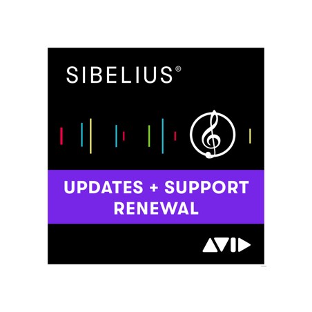 Avid by Sibelius 1-Year Updates & Support Renewal - Odnowienie aktualizacji i wsparcia (produkt cyfrowy)