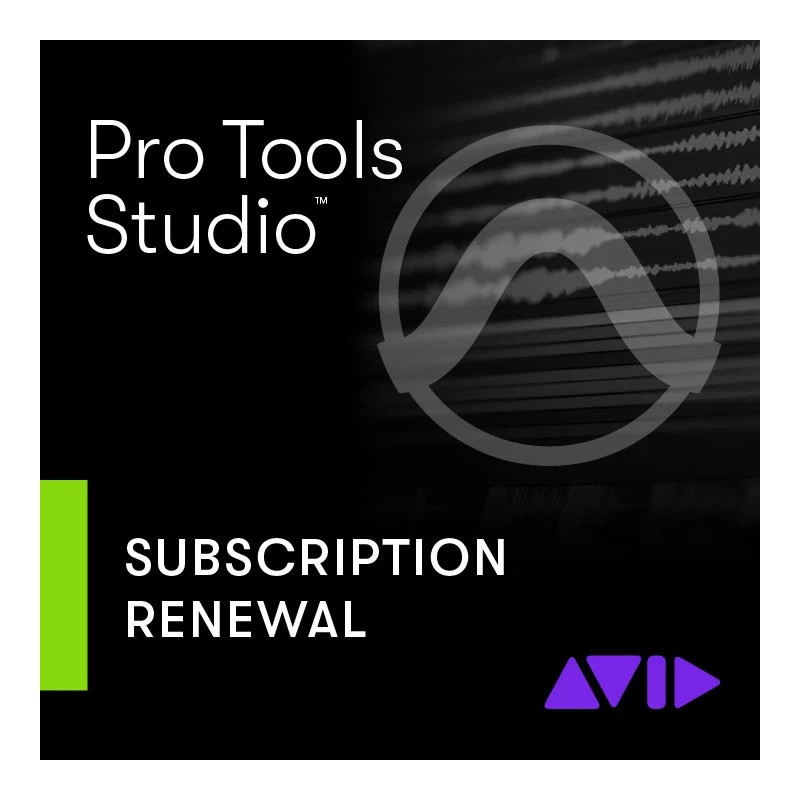 Avid Pro Tools Studio 1-Year Renewal - Odnowienie subskrypcji (produkt cyfrowy) Avid Pro Tools Studio 1-Year Renewal - Odnowienie subskrypcji (produkt cyfrowy)