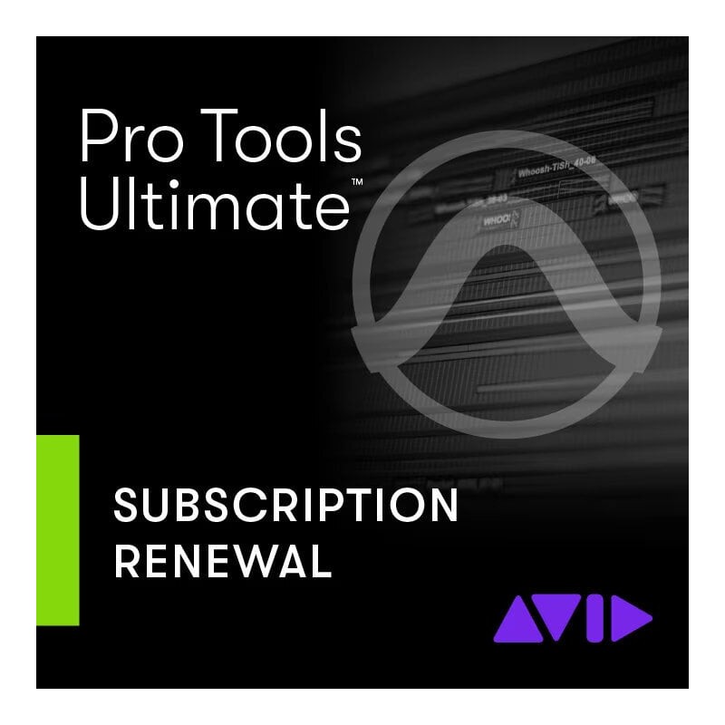 Avid Pro Tools Ultimate 1-Year Renewal - Odnowienie subskrypcji (produkt cyfrowy) Avid Pro Tools Ultimate 1-Year Renewal - Odnowienie subskrypcji (produkt cyfrowy)