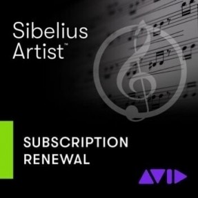 Avid by Sibelius Artist 1-Year Renewal - Odnowienie subskrypcji (produkt cyfrowy)