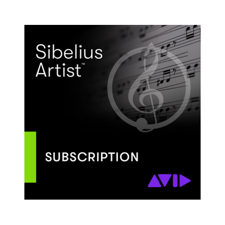 Avid by Sibelius Artist 1-Year - Subskrypcja (produkt cyfrowy)