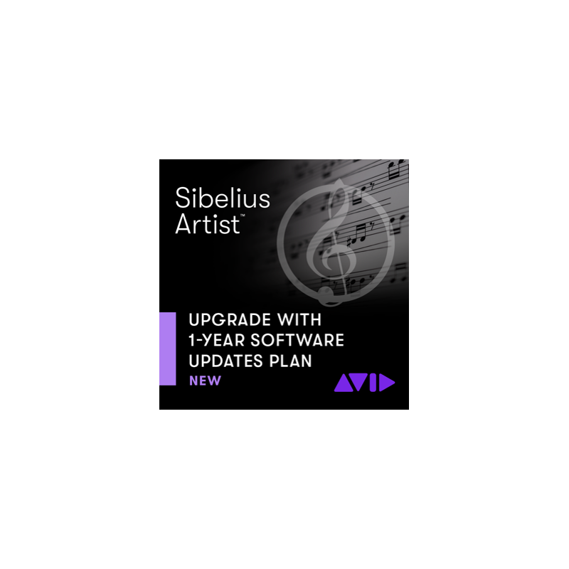 Avid by Sibelius Artist Perpetual Updates & Support Plan Upgrade - Upgrade (produkt cyfrowy) Avid by Sibelius Artist Perpetual Updates & Support Plan Upgrade - Upgrade (produkt cyfrowy)